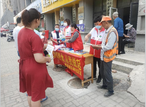 安徽省阜南縣雙碑社區(qū) 開(kāi)展“愛(ài)惜糧食、從我做起”宣傳活動(dòng)