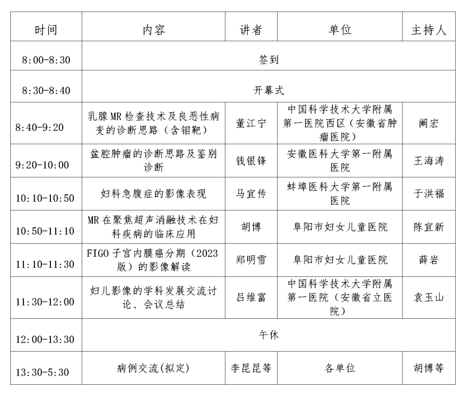 關(guān)于舉辦市級(jí)繼教項(xiàng)目《阜陽區(qū)域婦兒影像學(xué)新進(jìn)展》學(xué)習(xí)班的通知