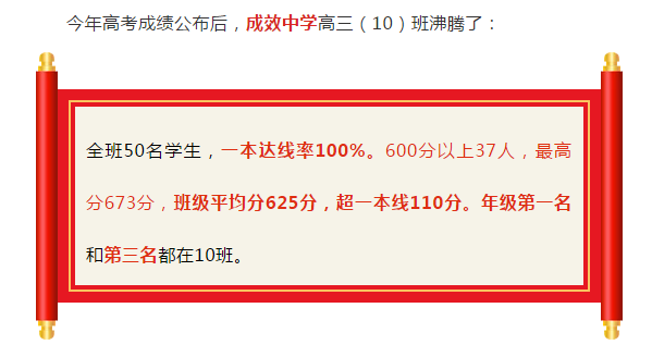 牛！這所學校中、高考喜迎“豐年”！錄取分憑啥能收到680？